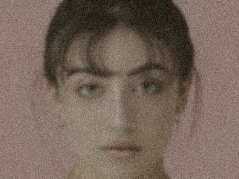 人物肖像修复前